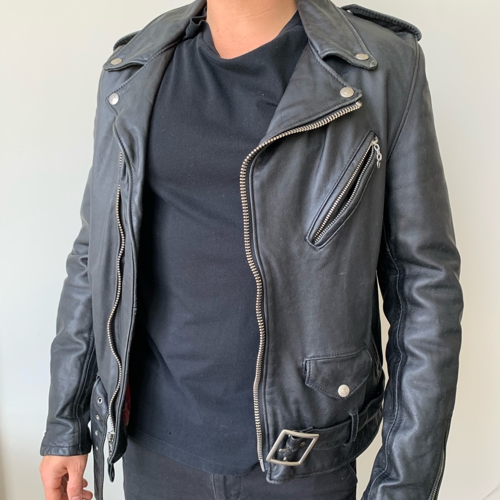 Leather jacket